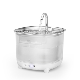 萌呆呆猫咪饮水机恒温加热杀菌宠物饮水器无线自动喝水流动水循环