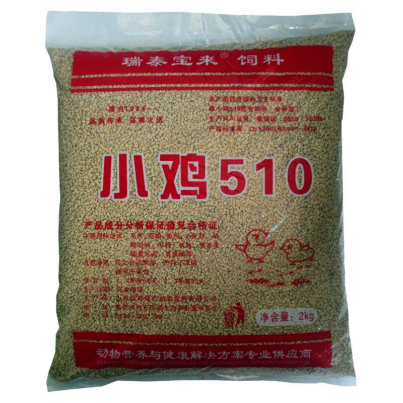 小鸡饲料510雏鸡4斤开口料