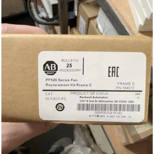 议价AB罗克韦尔PF520系列风扇更换套件Frame C型号25-FAN1-FC