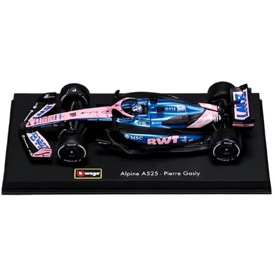 比美高1:43阿尔派A525 加斯利 F1方程式赛车模型 克拉平托