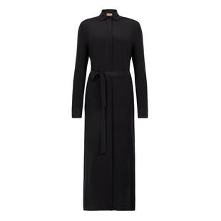 【季末折扣】FALCONERI女士优雅宽松舒适长袖桑蚕丝连衣裙DAL406H