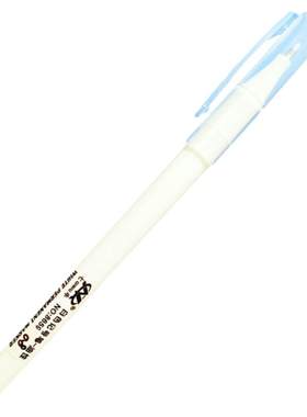 七牛速干防水塑料极细白色记号笔