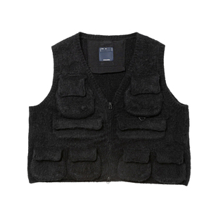 国内现货 Meanswhile Mohair Knit Vest 25AW 马海毛针织马甲背心