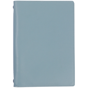 活页本外壳软皮活页夹a4文件夹四孔单卖可拆卸高颜值不硌手b5九孔笔记本本子封面收纳手帐本A5六孔大容量定制