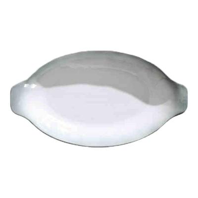 怀瑾双耳陶瓷鱼盘家用蒸鱼盘子2025新款高级感鱼盆鱼碗大号装鱼碟