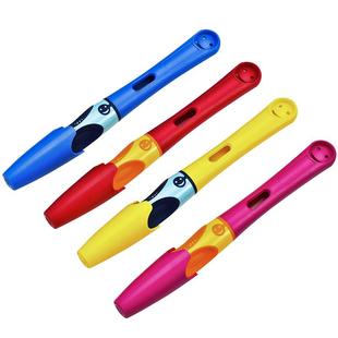 Pelikan百利金钢笔 学生专用 墨囊钢笔 粉色GRIFFIX 儿童小学生正姿练字笑脸墨水笔免费刻字