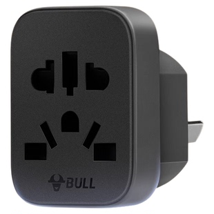 公牛戴森吹风机转换器插头内地Dyson中国香港港版转接头美英欧版