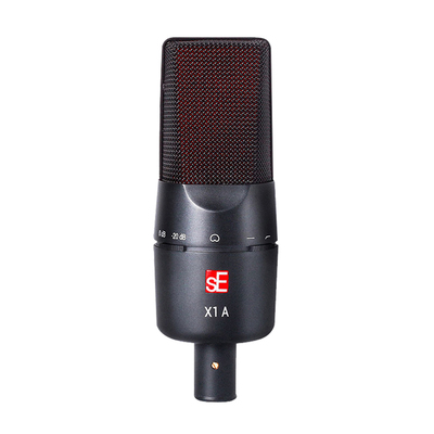 美国se x1a x1s专业录音棚配音网络K歌主播电容大振膜话筒麦克风