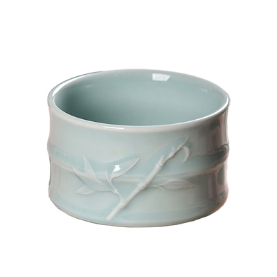 竹节火锅砚台书法陶瓷多功能