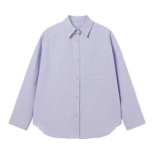 BLUE ERDOS 冬季新品工装风设计感剪裁衬衫式女外套B556HB001