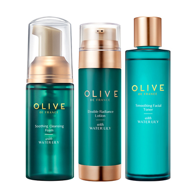 屈臣氏活研紧致橄榄护肤套装