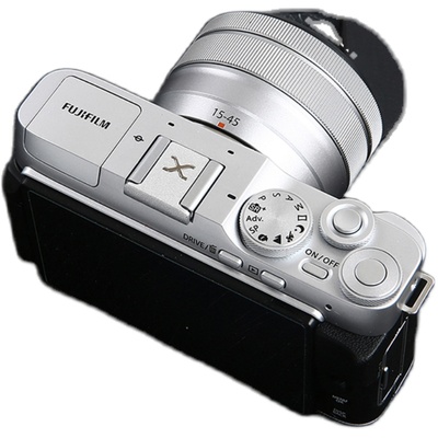 富士金属相机闪光灯防尘热靴盖