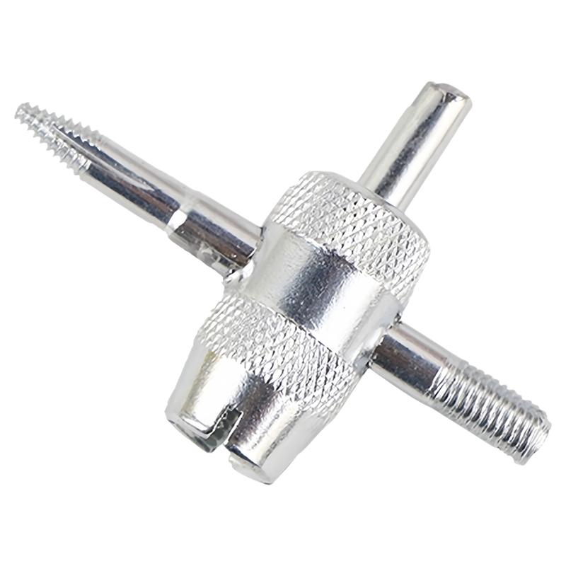 四合一气门芯扳手气门钥匙开关汽车轮胎内胎电动车自行车放气工具