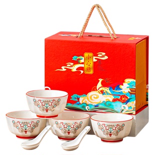 公司年会伴手礼餐具套装碗礼盒小礼品新年活动礼品定制实用送员工