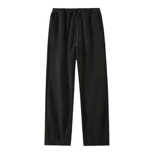 GOGOSOON加厚灯芯绒裤子男新款2025秋冬直筒宽松休闲长裤青少年感