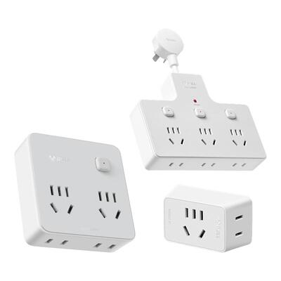 公牛多孔电源面板快充插头