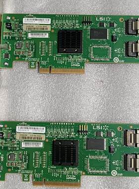 LSI SAS3081E-R 阵列卡 HBA 1068芯片