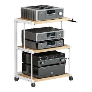 功放机架音响音箱机柜CD胆机hifi器材多层可移动置物支架脚架柜子