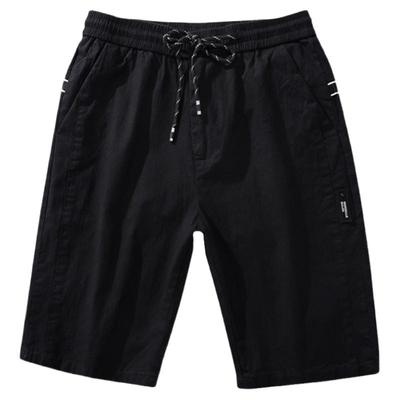 男士穿的短裤夏季冰丝薄款中裤宽松运动七5六分裤休闲沙滩五裤子