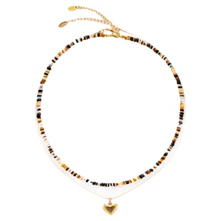 周雨彤赵昭仪同款套链项链手链  XTASTE PERRY叠戴设计撞色百搭