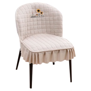 异形座椅套家用餐桌餐椅套新款餐厅椅子套罩四季通用防滑凳子套L2