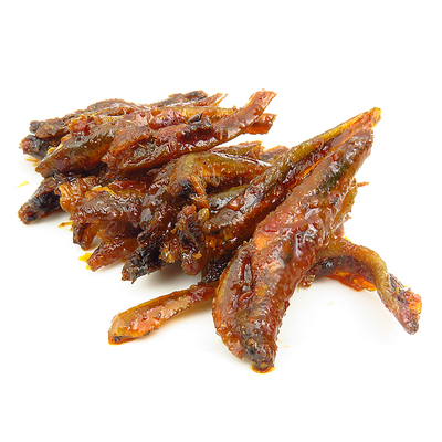 毛毛鱼香辣味鱼仔香辣有嚼劲好吃