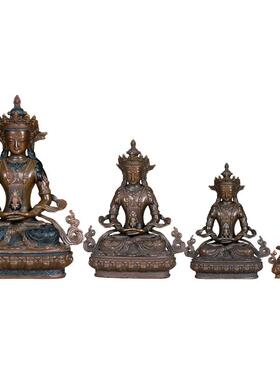 做旧工艺铜雕花桌面摆件