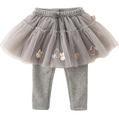 戴维贝拉女童洋气裙裤