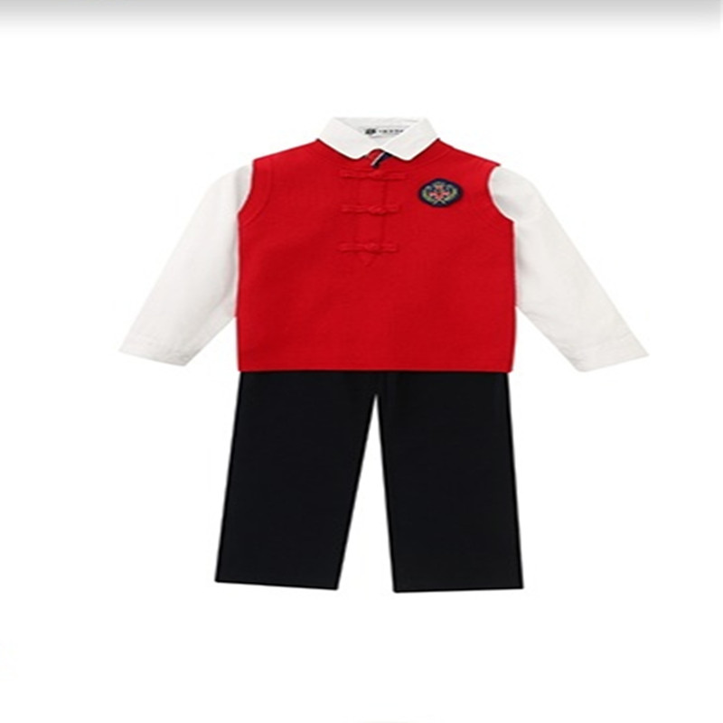 英伦风男女童校服合唱服小学生班服幼儿园园服马甲韩版套装演出服