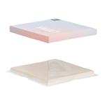 蛋糕盒透明6 8 10寸12蛋糕盒子包装盒烘焙纸方形加高手提加高定制