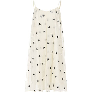 sincethen法式波点吊带裙小个子短款连衣裙宽松百搭公主裙子女夏