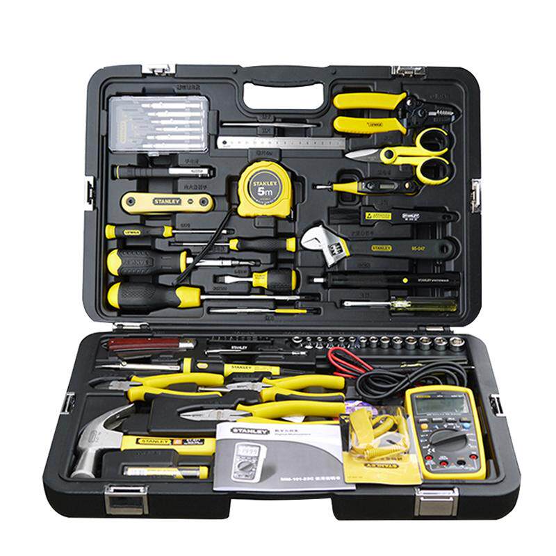 史丹利61件专业电讯维修工具套装 电工工具家用组套装89-885-23C