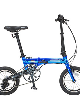 gogobike成人学生超轻折叠车变速