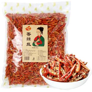 陈大妈香辣丝4斤四川下酒菜零食小吃油炸辣椒花生辣椒酥香脆椒