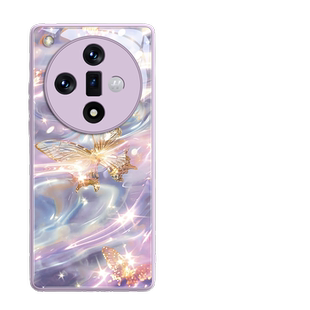 流水生金适用oppofindx7手机壳findx8pro保护套新款s+玻璃x7的ultra女opo欧珀opop外壳u后x高端6外壳0pp0唯美
