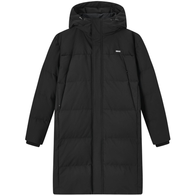 gxg.jeans男装秋冬款长款连帽羽绒服J24XD244132