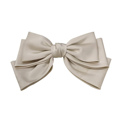 是我的女孩啦~缎面大蝴蝶结发夹