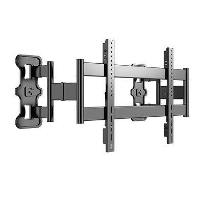 超薄伸缩旋转电视机支架85100寸