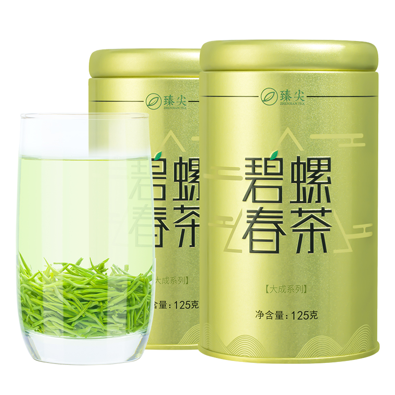 碧螺春2025新茶明前绿茶春茶特级浓香型茶叶自己喝官方旗舰店正品