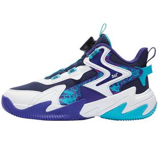 悍将|361度童鞋儿童篮球鞋旋钮男童运动鞋青少年学生鞋春季新款