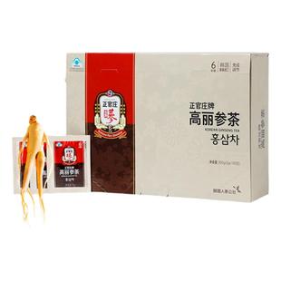 【六年根高丽参】正官庄6年根高丽参茶100包养生人参皂苷免疫调节