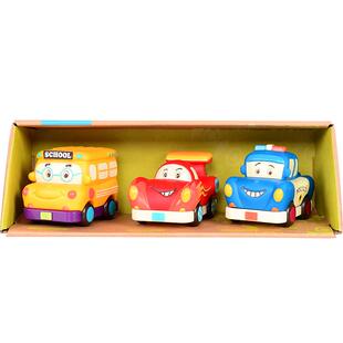 比乐btoys宝宝回力车发条车惯性小汽车滑行车儿童男孩玩具车1岁+