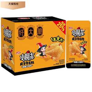 卫龙小魔女魔芋素毛肚麻酱味魔芋爽网红吃货解馋零食小吃休闲食品
