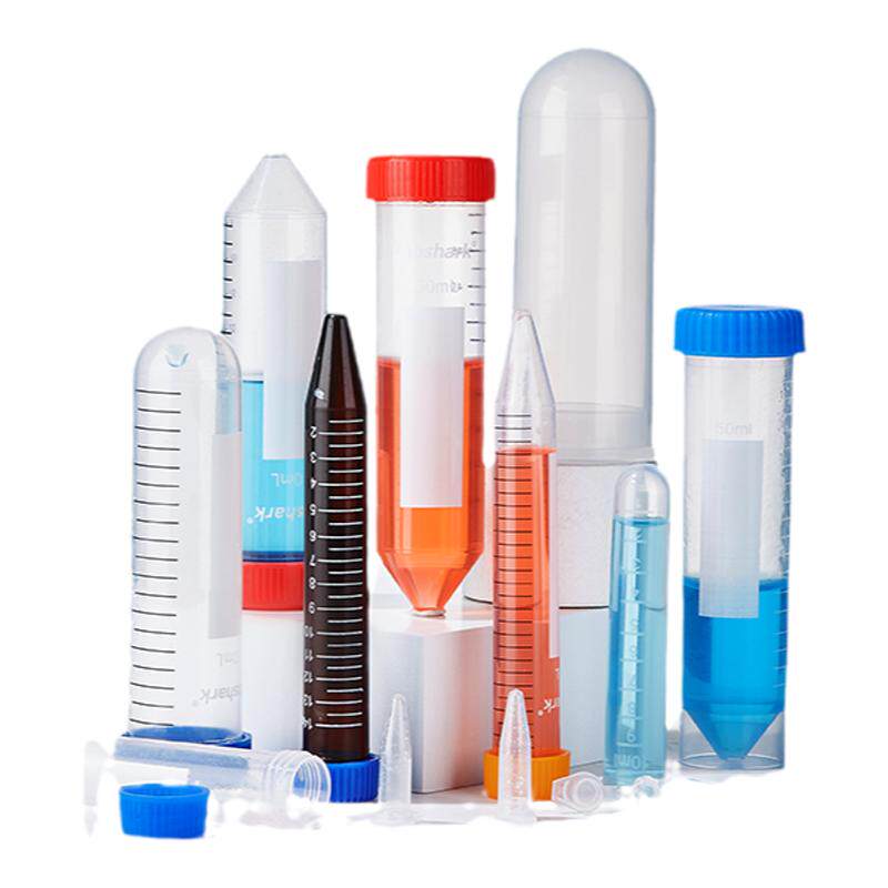 Labshark塑料离心管50ml实验室尖底圆底ep管2 5 7 10 15 100毫升
