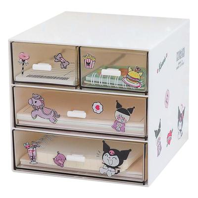 桌面可爱库洛米抽屉式收纳盒