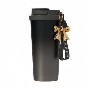 铃兰渐变保温杯学生咖啡杯广告水杯新年聚会赠送礼品杯子定制logo