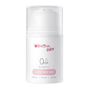 薇诺娜宝贝高保湿霜婴儿宝宝面霜温和补水舒缓润肤霜50g*1支