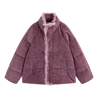 DAGA高级感贵气真水貂毛羽绒服女