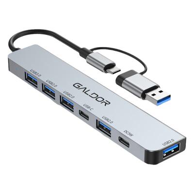 USB-c扩展坞集线器多功能多口