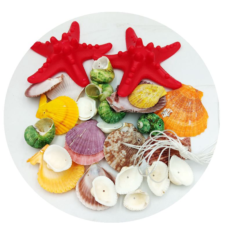 风铃材料diy风铃挂饰创意女生手工制作贝壳风铃材料包配件日式风